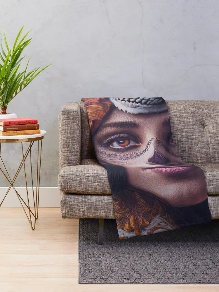Одеяло Retrato y Calaveras Свободные роскошные одеяла St