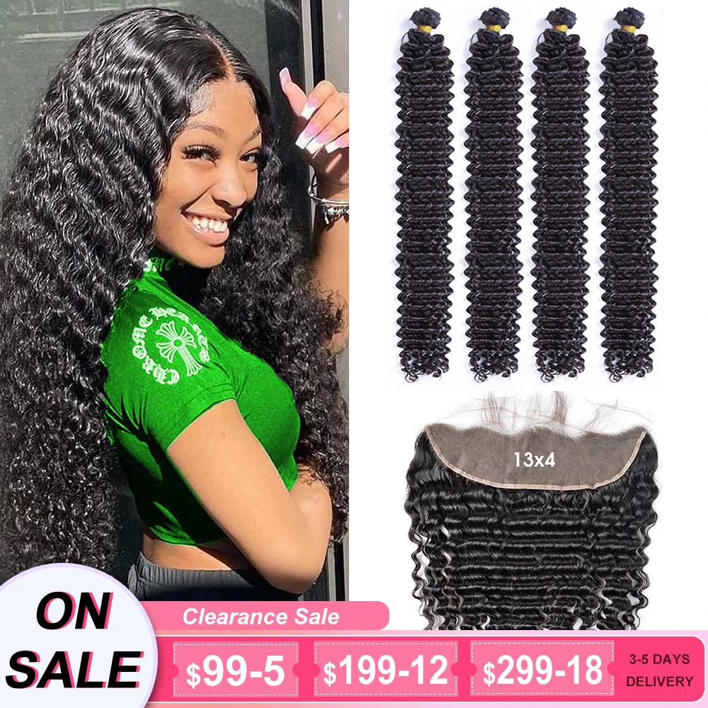 magic-wave-4-bundles-28-30-40inch-deep-curly-bundles-with-lace-frontal-brazilian-human-hair-with-frontal-deep-wave-double-drawn