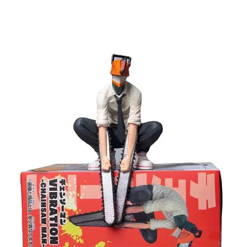 

Furyu Chainsaw Chainsaw Man Anime Denji Pressure Instant Noodle Action Figure Hand Office Statue Collection Model Ornaments
