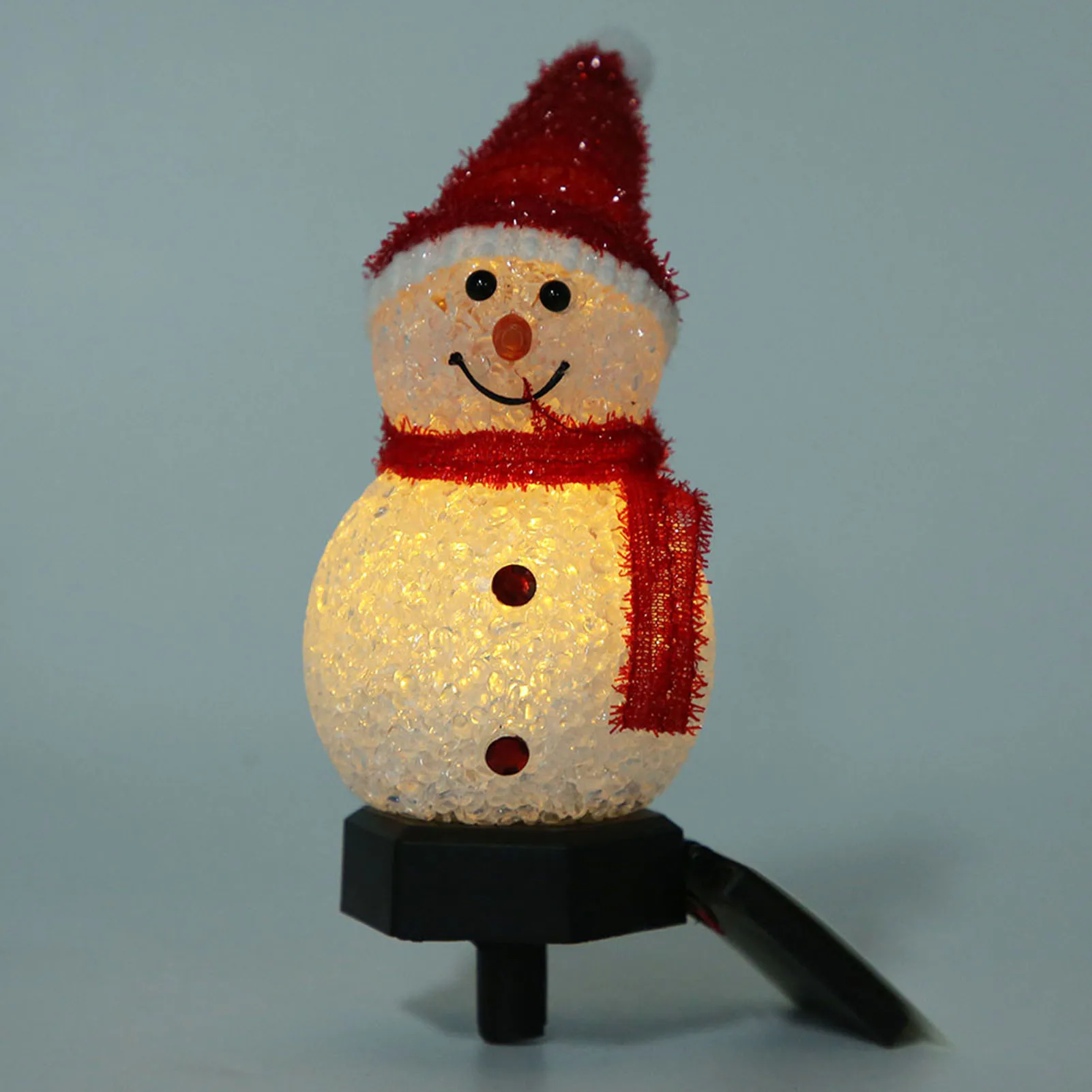 Открытый Водонепроницаемый светодиодный солнечной энергии-экономия Снеговик