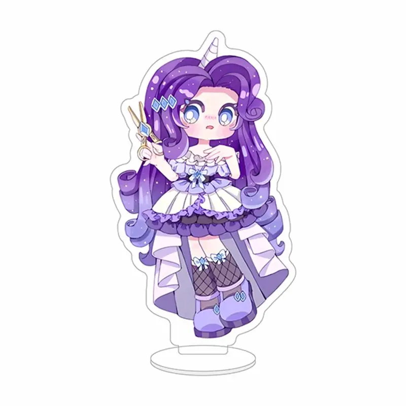 10 см аниме My Little Pony акриловая подставка мультфильм милый студент креативный