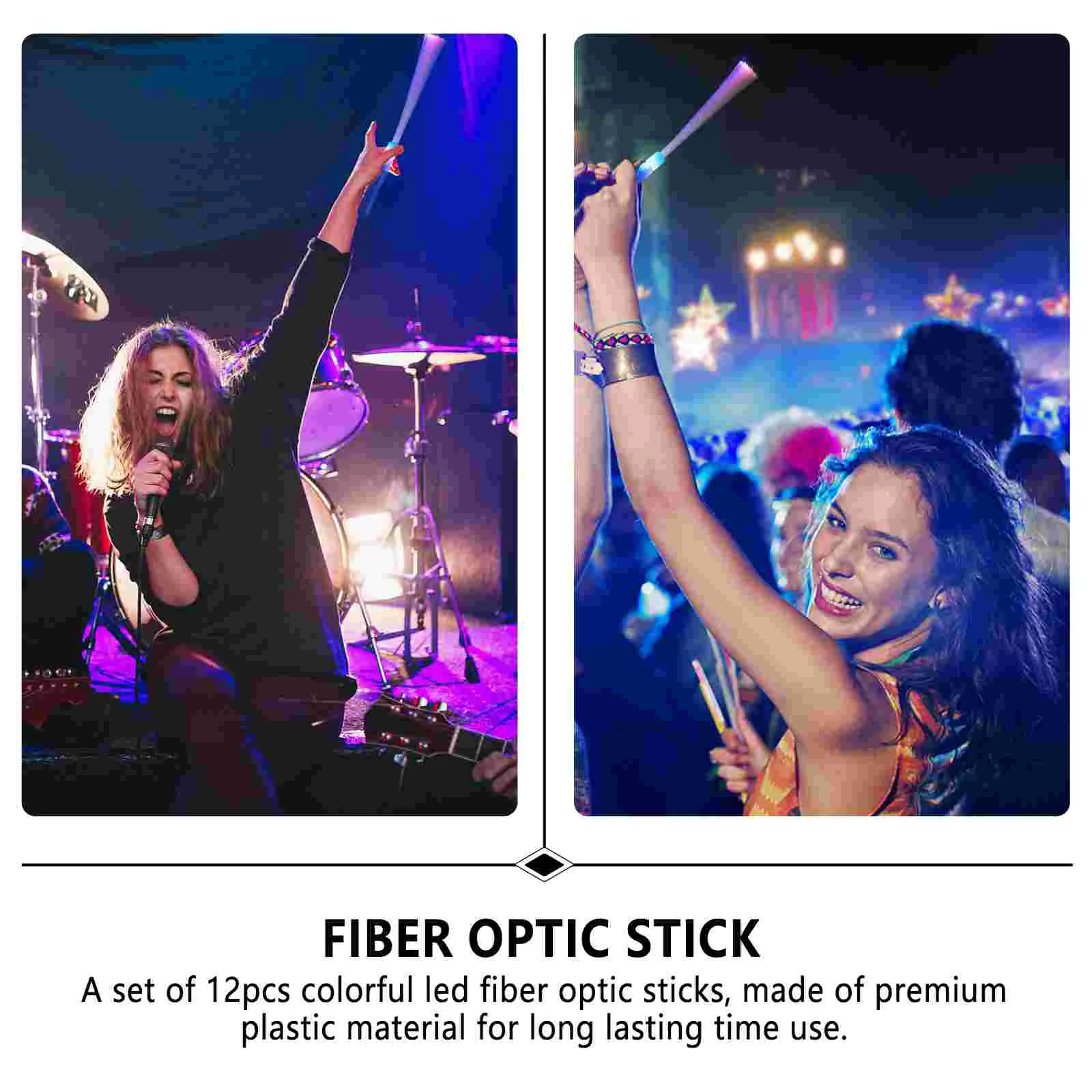 

Optic Fiber Led Sticks Light Wands Wand Partyglowfor Weddingwhip Bulk Fibre Stick Favors Concert Glowing Lights Flashing Toy