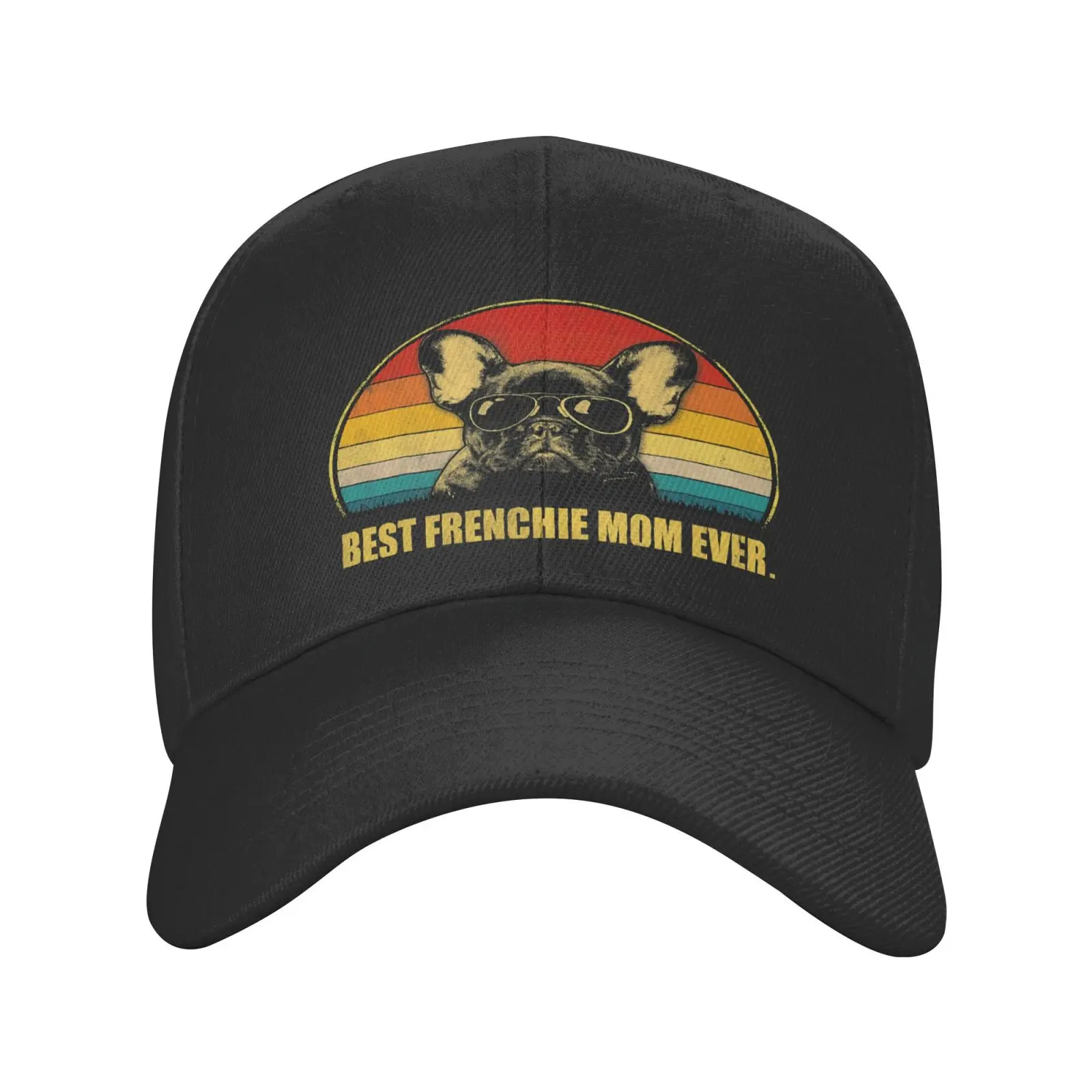 

Best Frenchie Mom Ever Dog Lover Men's Cap Summer Knitted Balaclava Men's Panama Hat Hat Women's Hats Beret Men Caps For Women