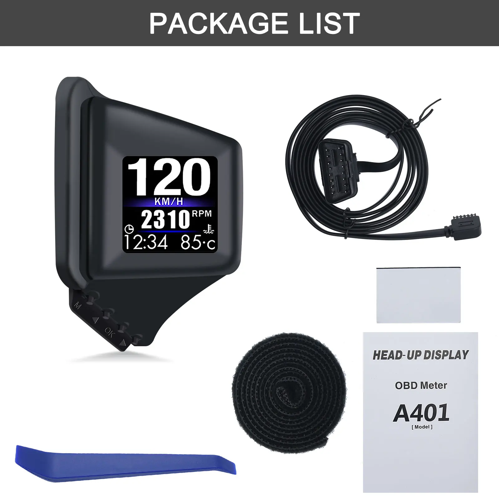 Автомобильная система A401 электронный прибор для диагностики автомобиля с GPS со