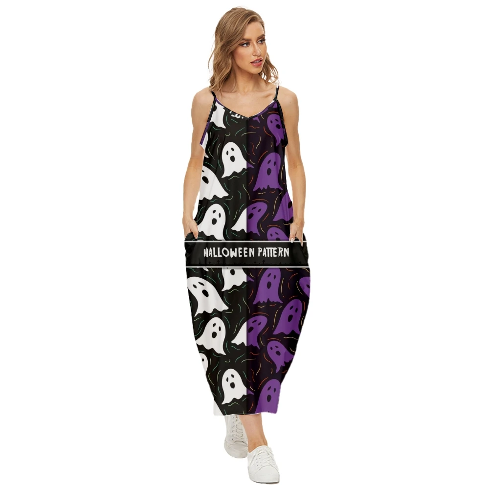 

Женские платья, женское платье без рукавов, повседневное летнее пляжное платье на бретельках, длинные платья