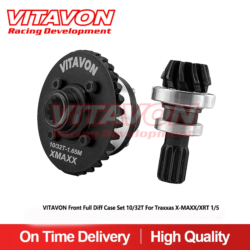 VITAVON Front Full Diff Чехол Set 10/32T для Traxxas X-MAXX/XRT 1/5