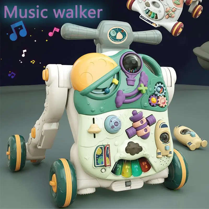 

Новая детская коляска ходунки играть четыре в одном мопед детская музыкальная игрушка автомобиль детский родитель-ребенок интерактивные и...