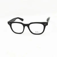 on 0128 optical eyeglasses for men women retro style anti blue light lens plate plank full frame with box