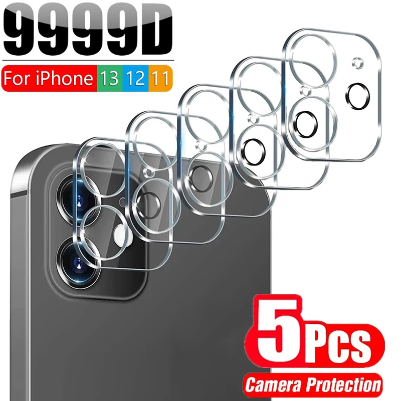 5 шт. защитное закаленное стекло для объектива камеры IPhone 12 13 Pro Max 11 Xs X |