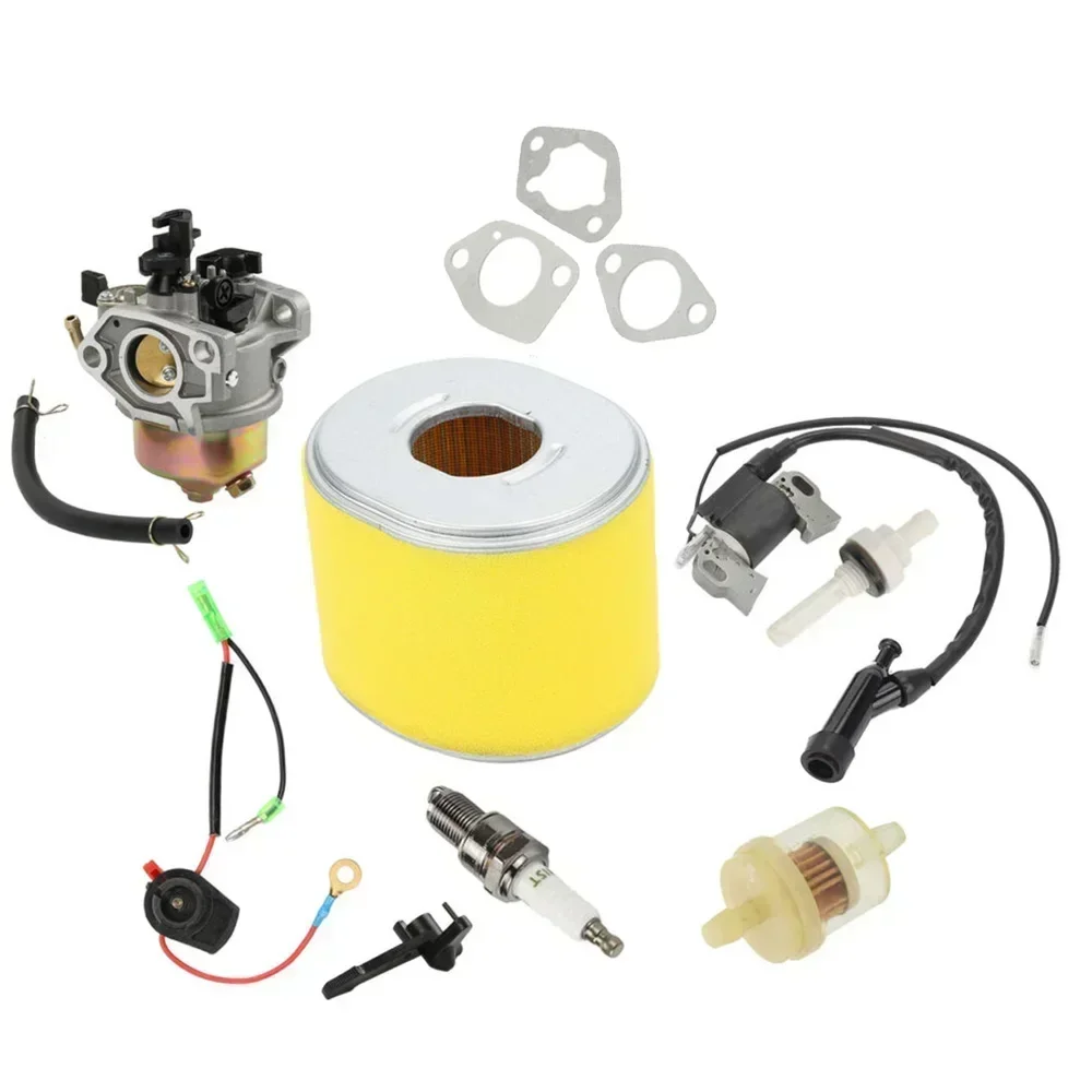 ДЛЯ Honda GX340 11HP двигатель карбюратор катушка зажигания Свеча 16100-ZE3-V01