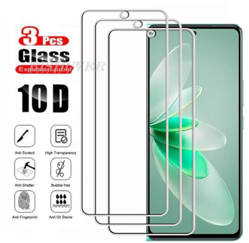 

9H Original Protection Tempered Glass For Vivo V27e V2237 Vavo V 27 E 27e VivoV27e 6.62'' Screen Protective Protector Cover Film