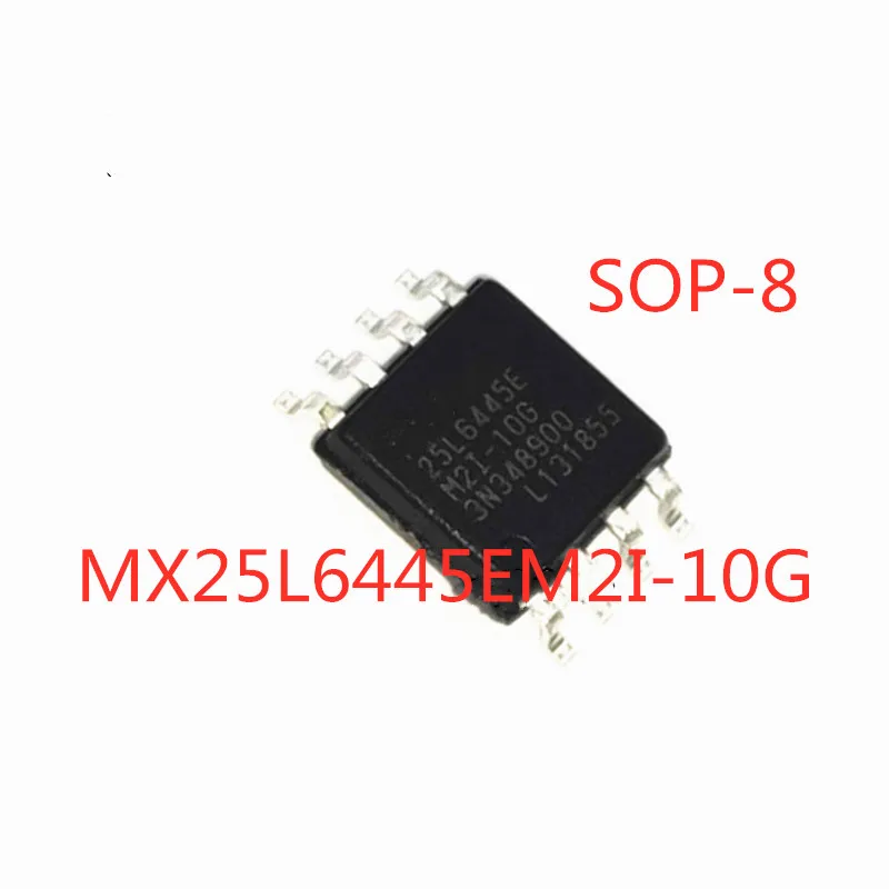 5 шт./лот 100% качественная лампочка 25L6445EM2I-10G MX25L6445E MX25L6445 SOP-8 SMD, микросхема памяти, новый оригинал