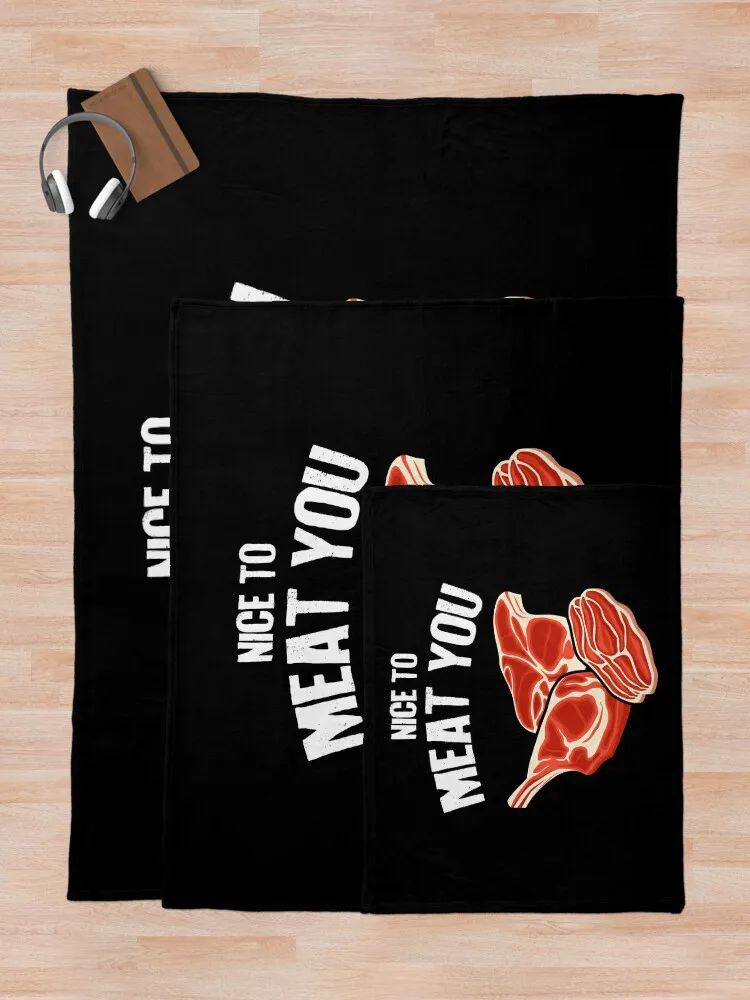 Одеяло Nice to Meat You Keto Carnivore Paleo милое одеяло в клетку для пикника