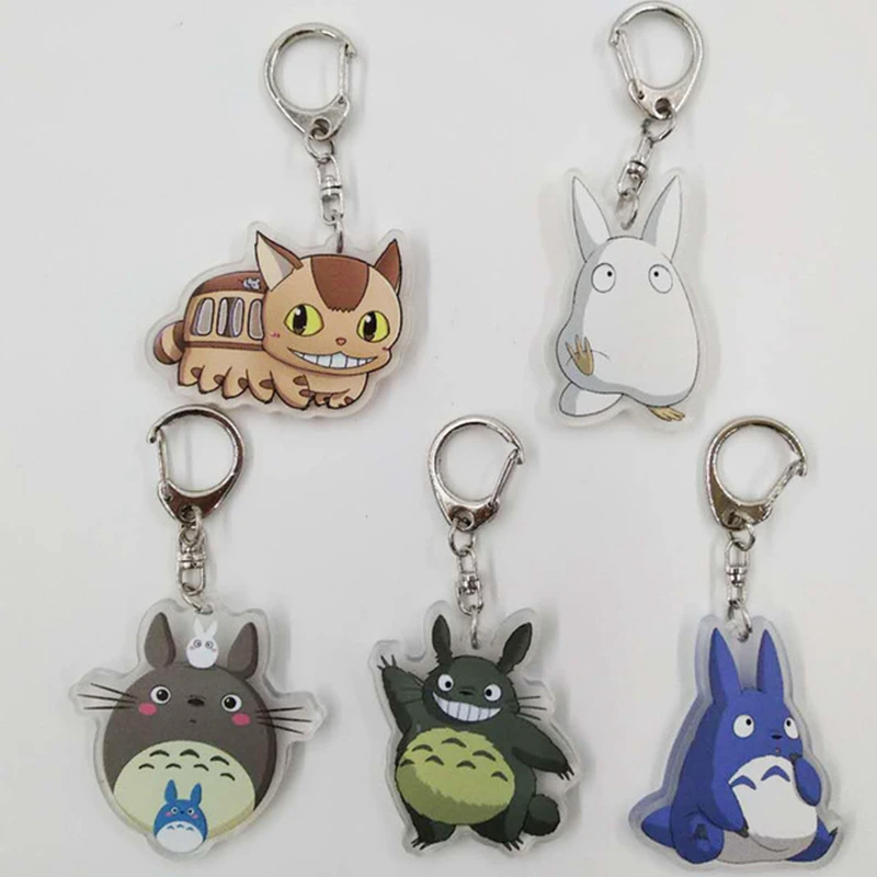 Мой сосед Тоторо кошка брелок для ключей детство аниме фильм ролевая китайская