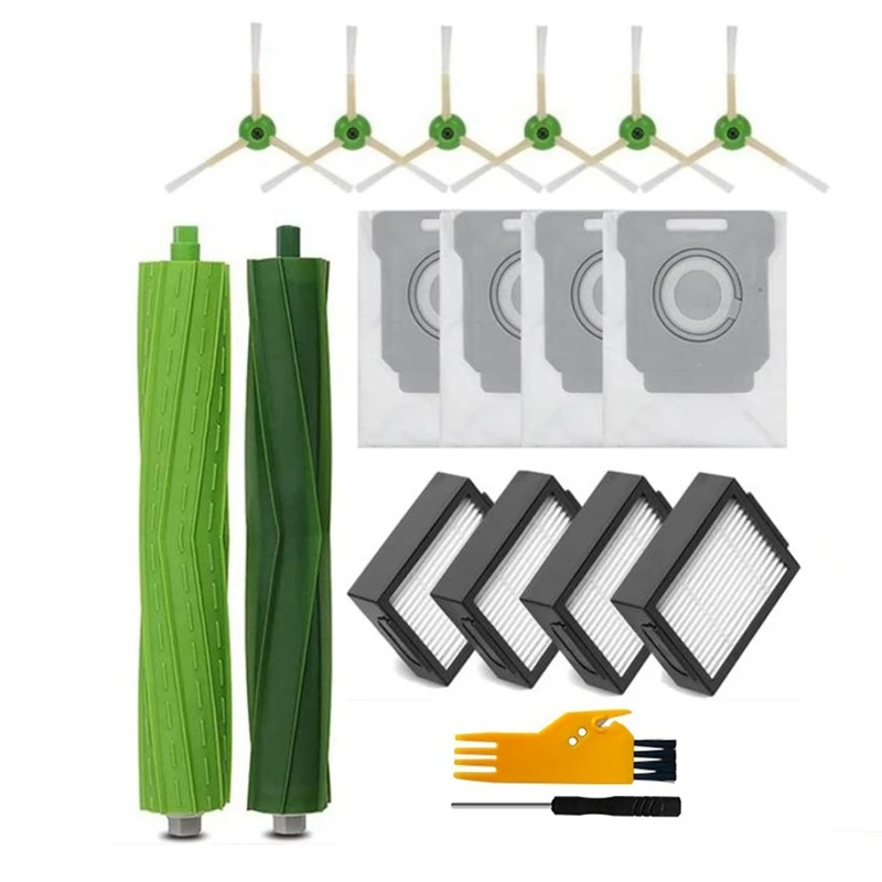 

Filter Mop Cloth Dust Bag Replacement Parts Fit For Irobot Roomba I7 I7+ E5 E6 I3 Vacuum Cleaner Main Side Brush Spare Parts