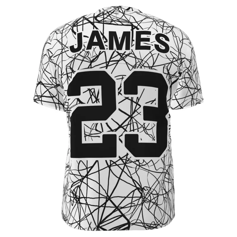 Футболка Lebron James Free Custom Label с именем и номером портретные игры футболка