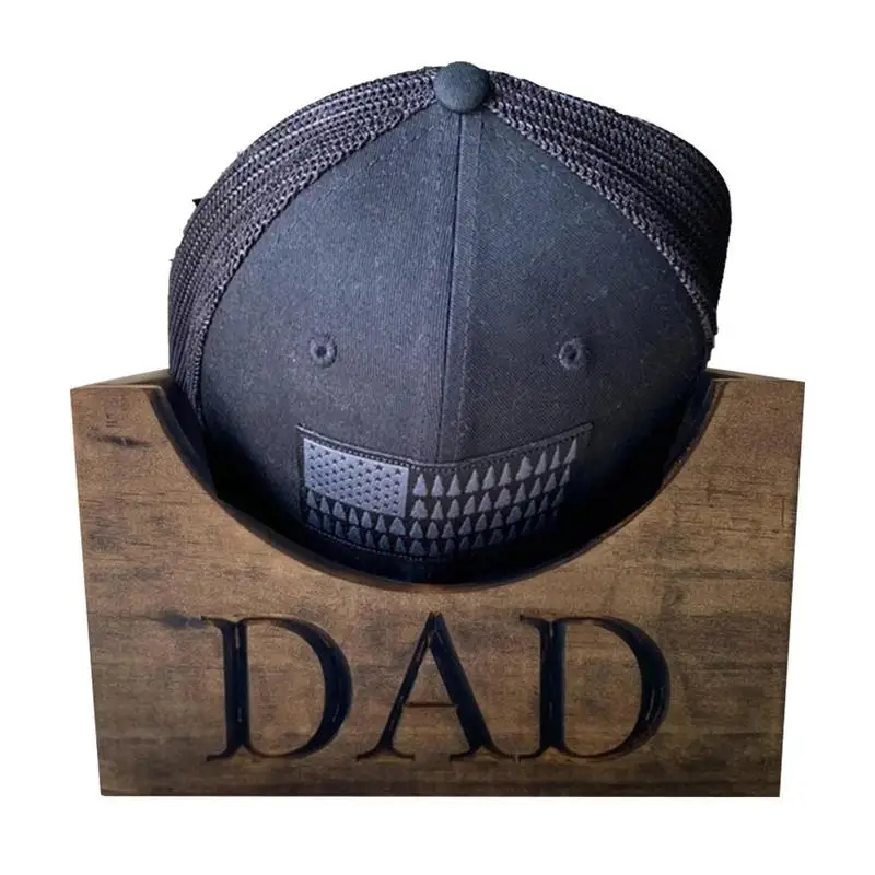 

Стеллаж для хранения бейсбольной шляпы, деревянная стильная витрина для шляп, полка для хранения головных уборов