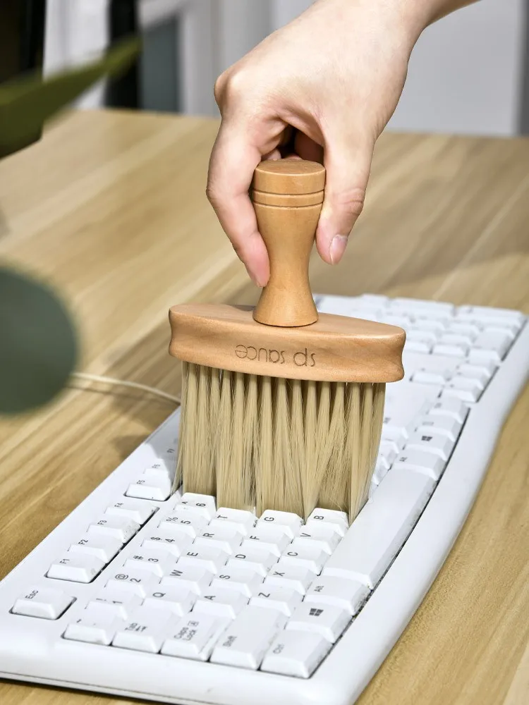 

Soft Wool Mechanical Keyboard Brush Multifunctional Groove Gap Cleaning Brush Computer Dust Removal Brush Keyboard Clean Brush