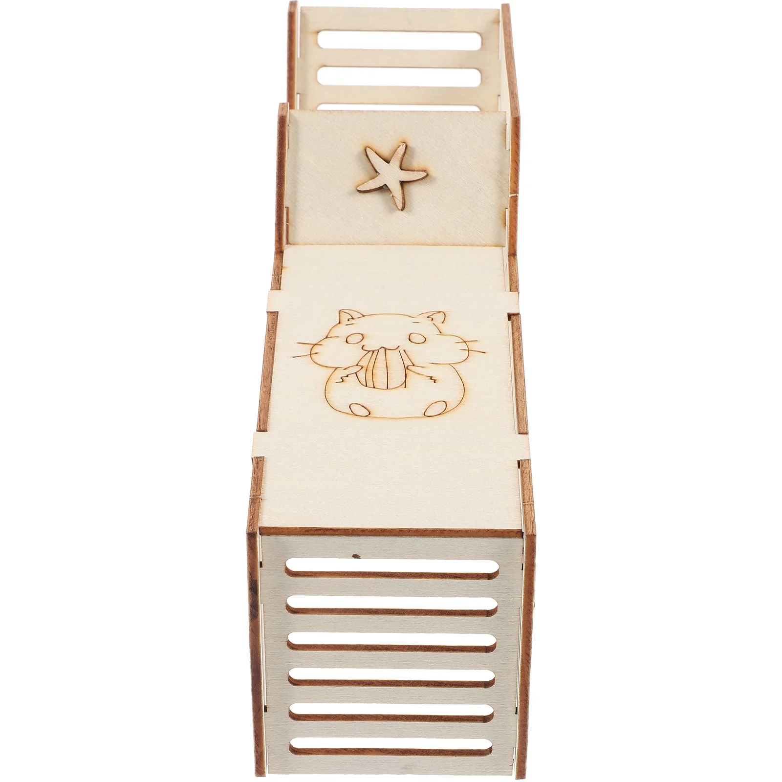 Маленький деревянный домик для хомяка морской свинки убежище восхождение