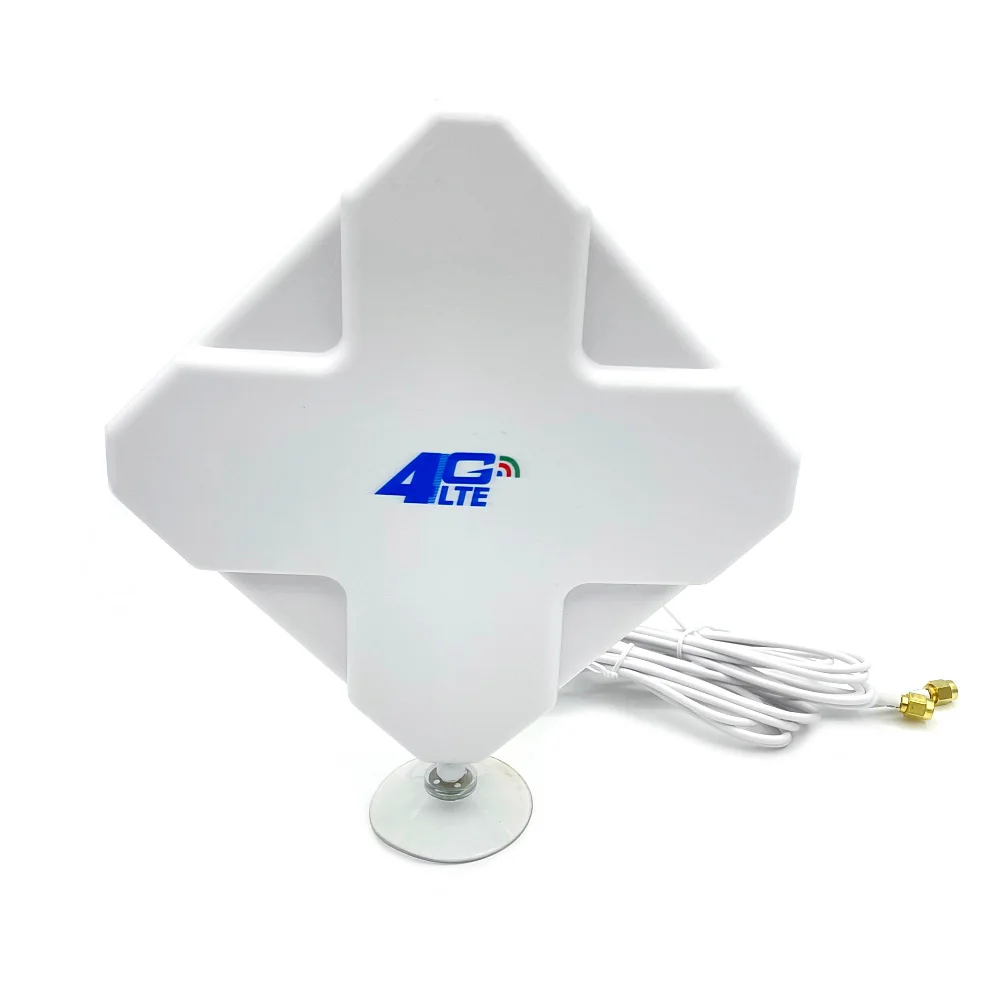 4G Antenna Outdoor High Gain 35dBi 700-2700MHz Panel Aerial SMA Male TS9 CRC9 2 Meters RG174 Cell Phone Signal Amplifier