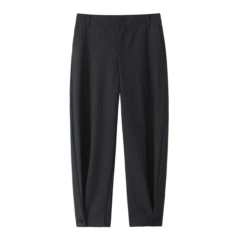 ZARF женская одежда 2024 зимняя мода универсальные удобные модные повседневные