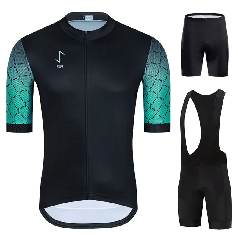 

2022 Road Bike Jersey Set Men's Cycling Clothing Summer MTB Team Clothes Short Sleeve Uniform Triathlon Skinsuit Ropa De Hombre