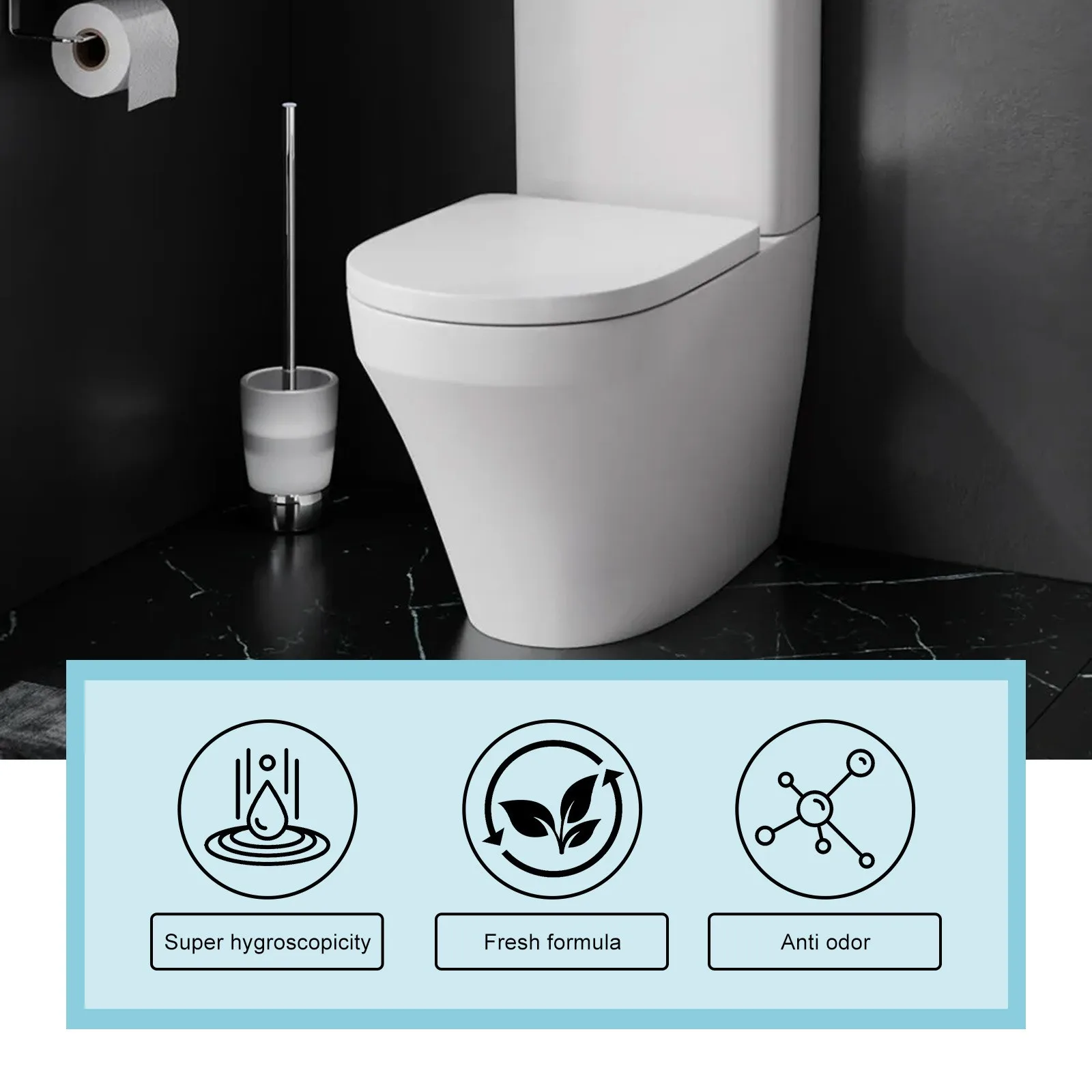 10 шт. Одноразовые Губки U-образной формы для унитаза