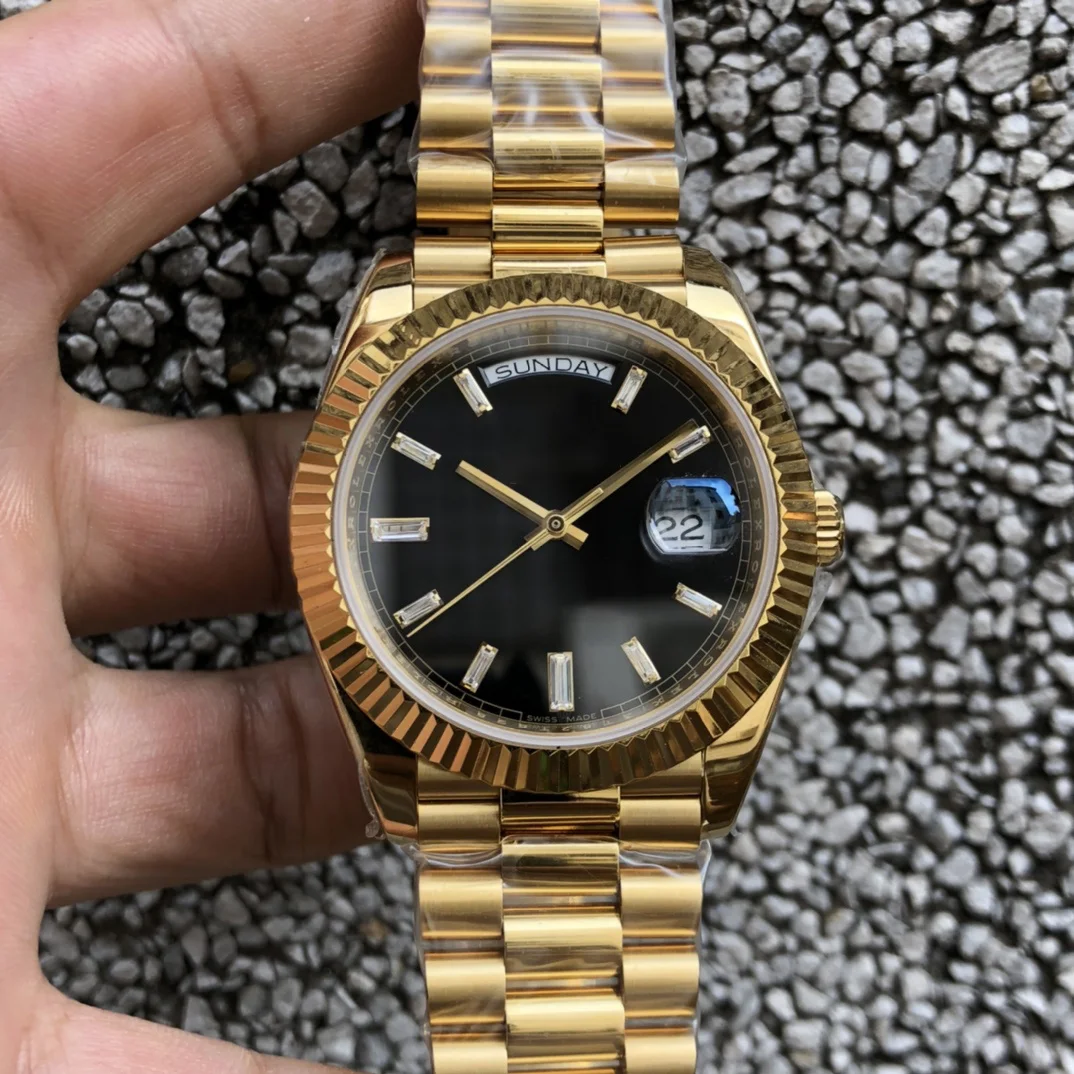 

Men's Luxury Waterproof Automatic Mechanism Wrist Watch Ring Watch