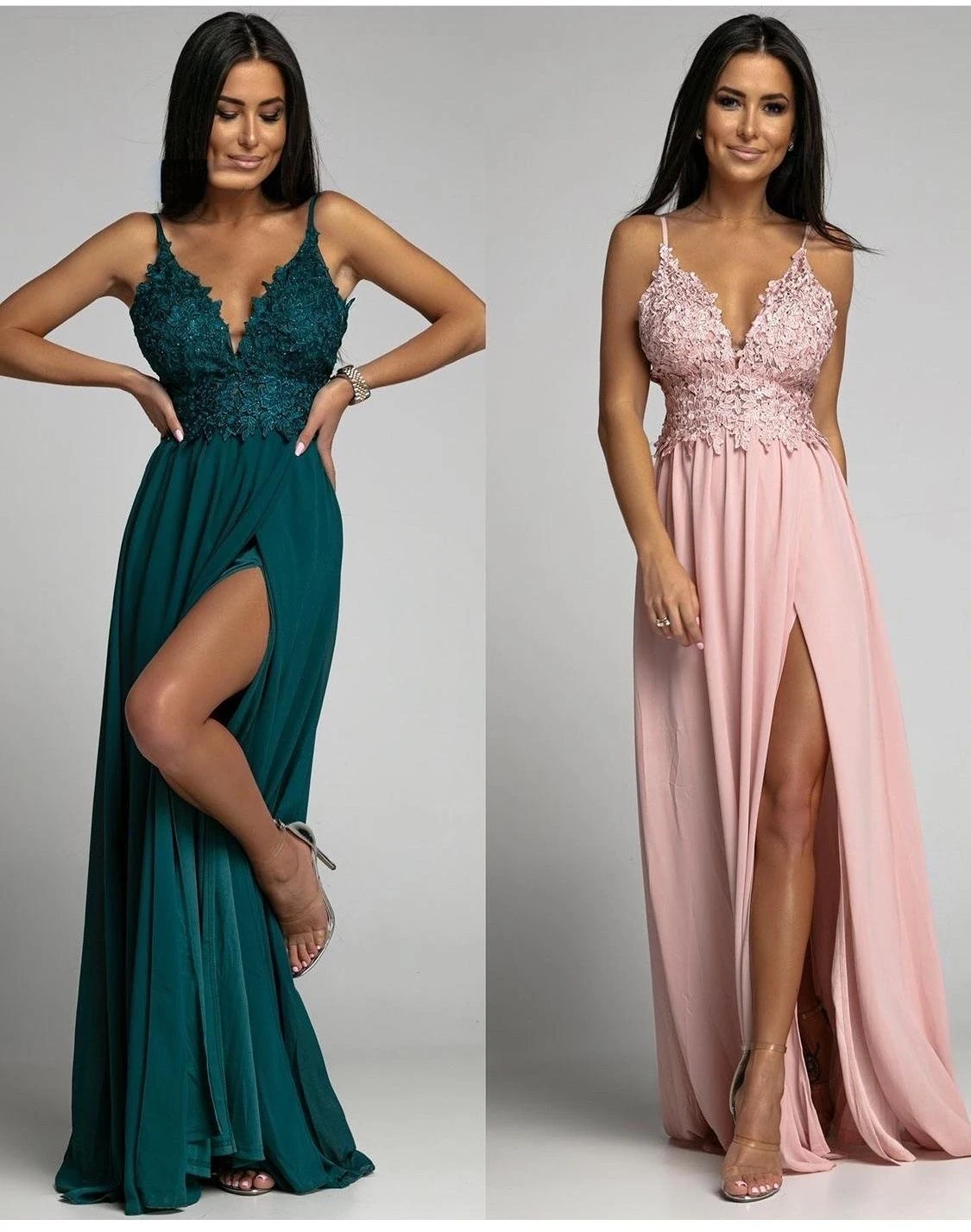 

Sexy Lady Mesh Dress Women Elegant Fashion Sequin Long Party Dress Sleeveless Patchwork Red Green Sexy Dress