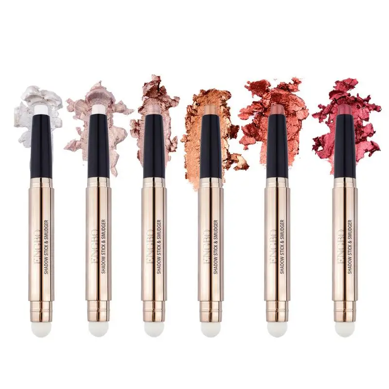 

Eyeshadow Stick Set Makeup Eyeshadow Pencil Crayon 6 Colors Waterproof Long Lasting Pencil Eyeshadow Stick Eye Shadow