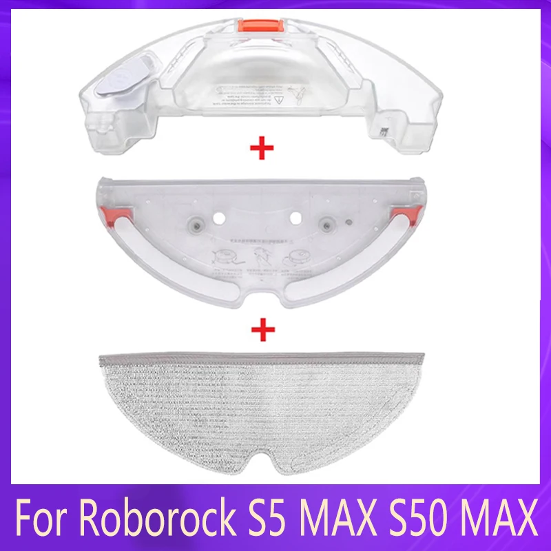 

For Roborock S5 MAX S50 MAX S55MAX S6max Electric Control Water Tank Part Vacuum Cleaner Water Tank Tray Accessories