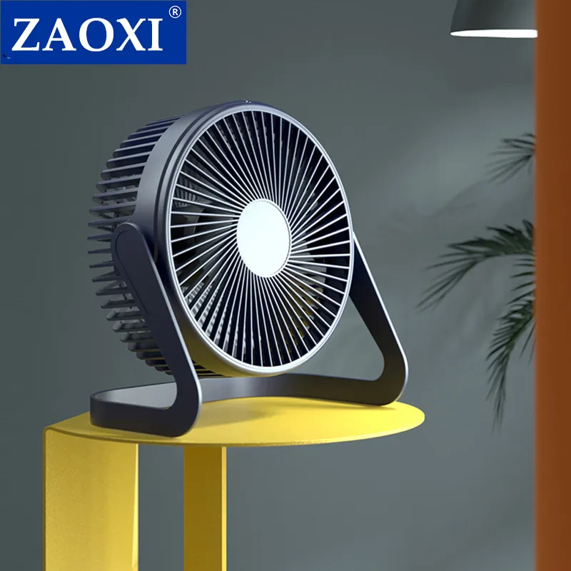 

ZAOXI Xiaomi 2022 Portable Mini USB Fan Hands-free Neck Fan Fan Adjustable Neck Dual Fan Carry For Summer Desk Office