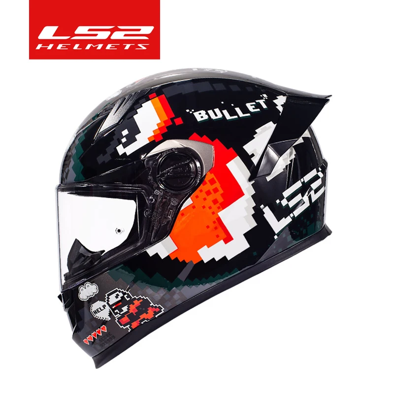 Оригинальный анфас LS2 FF300 мотоциклетный шлем для женщин и мужчин Casco мотошлемы с