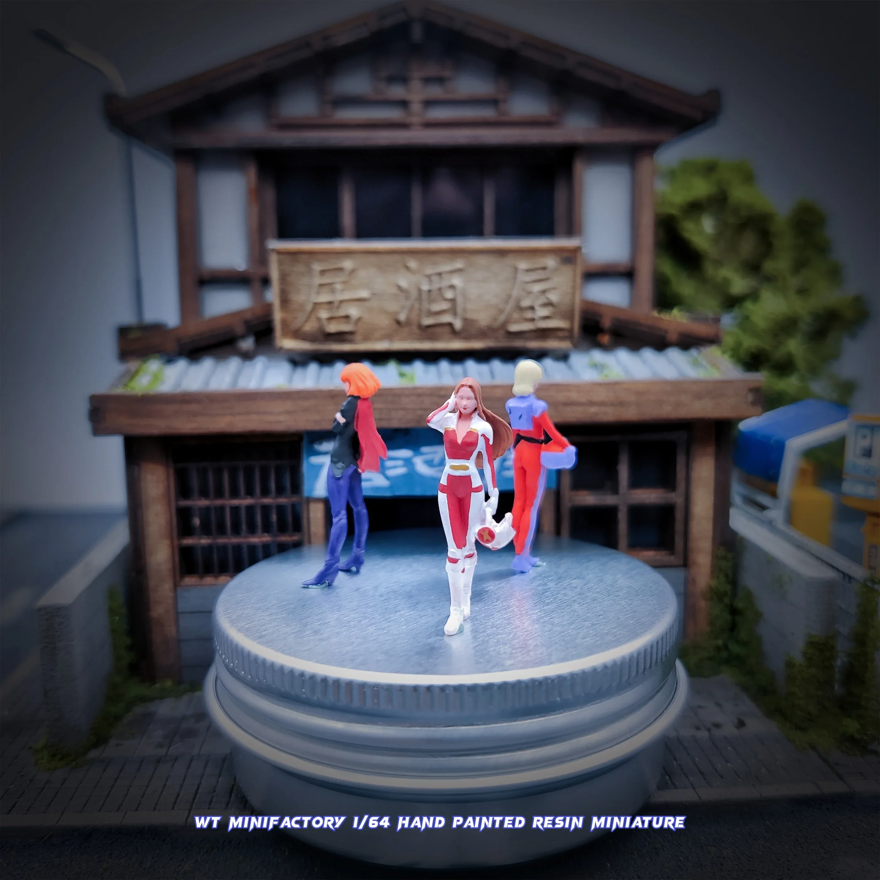 Фигурки EHCMODEL Минифабрика WT робот-драдитель 01 масштаб 1/64