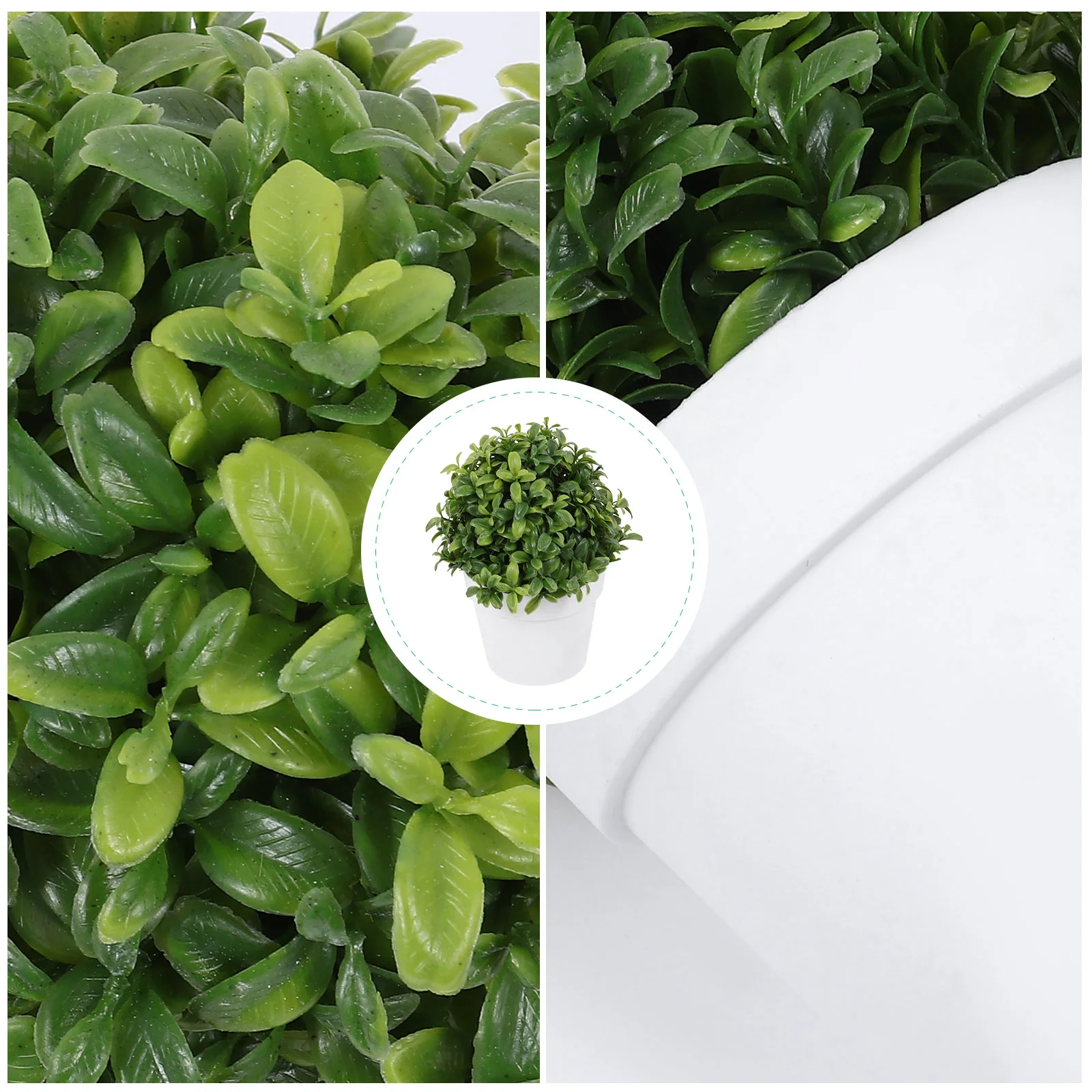 

Artificial Fake Decor Mini Bonsai Potted Bedroom Simulation Pots Green Flowers Vase Indoor Flower Faux Living Room Lifelike