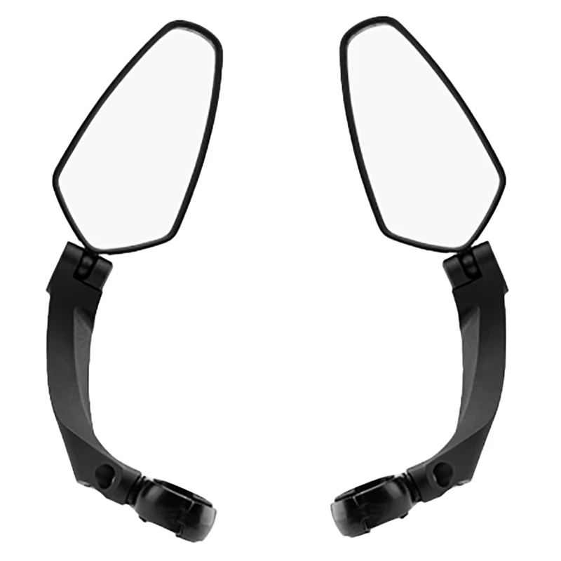 

ROCKBROS Handlebar Bike Mirror 120 Degree Adjustable Rotatable Handlebar Mirror HD Safety Rearview Mirror For Mountain Bike