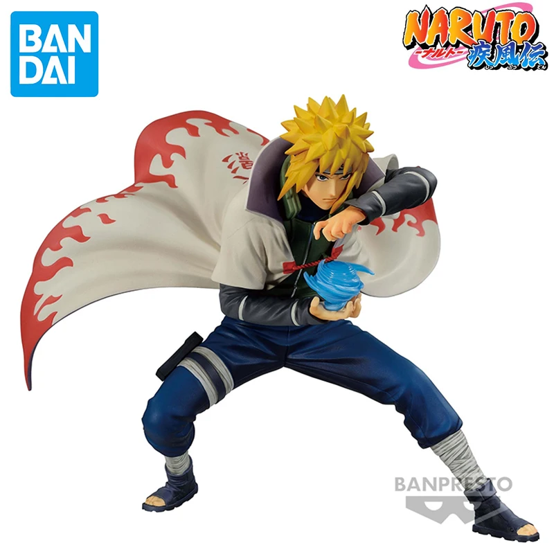 

Original Naruto Shippuden Anime Action Figure Namikaza Minato Fourth Generation Figurine 12cm PVC Model Collectible Toys Gifts