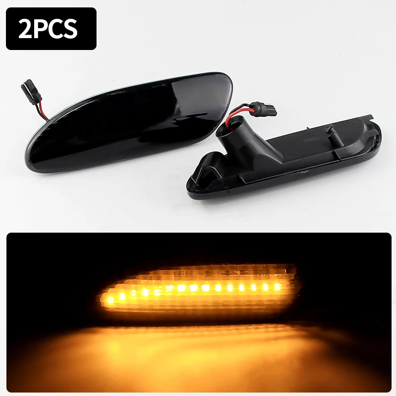 

2 шт. для Mercedes-Benz W203 C230 C240 C280 C32 AMG C320 C350: светодиодные передние бамперные указатели поворота, OEM: 20382...