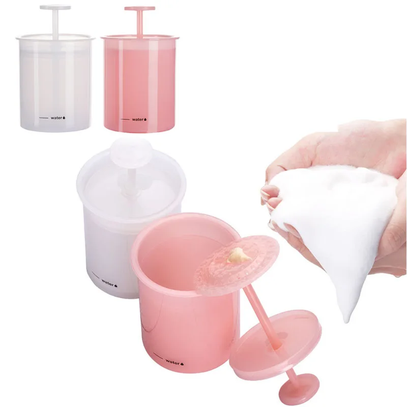 

Foaming Clean Tool Simple Face Cleanser Shower Bath Shampoo Foam Maker Bubble Foamer Device Cleansing Cream Reusable