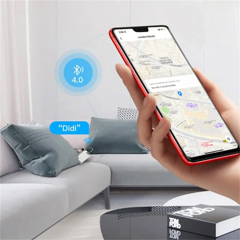 Bluetooth Смарт-трекер Tuya двухсторонний поисковый брелок с сигнализацией