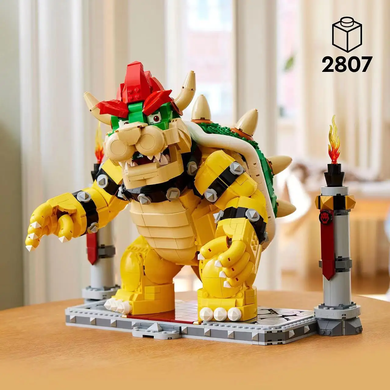 

New 2807pcs The Mighty Bowsered Bricks Super 71411 Assembled Building Block Kit Children Educational Toys Birthday Gifts