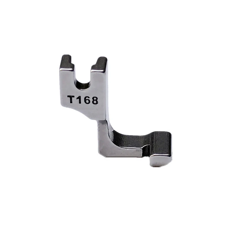 

#S518L/T168 Industrial Sewing Machine Lockstitch Machine Flat Steel Single-Sided Invisible Zipper Presser Foot