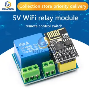 ESP8266 5V WiFi relay module Things smart home remote control switch phone APP ESP-01 relay module in USA (United States)