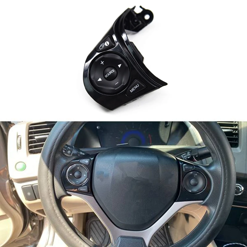 

Car Multifunction Steering Wheel Left Button Cruise Control Switch Accessories For Honda Civic 1.8L 2012-2015 35880-TR0-A02