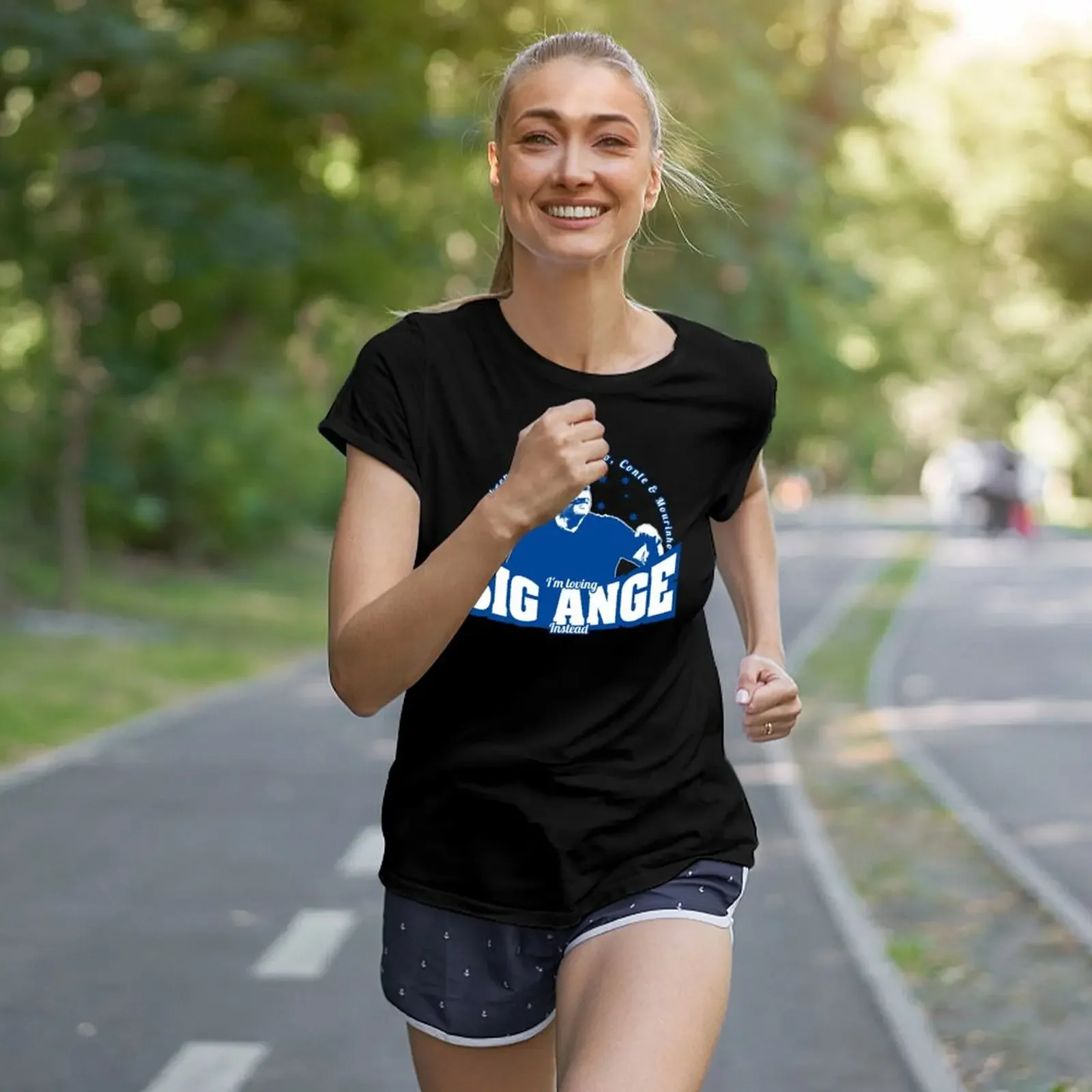 Футболка I'm Loving Big Ange вместо Postecoglou футболки с рисунком милые топы