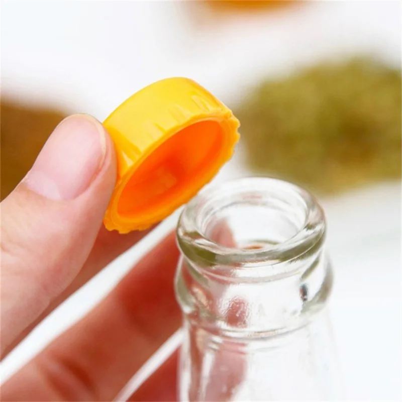 6/12/24pcs/set Reusable Silicone Bottle Fresh-keeping Cap Stopper for Soda Beer Bar Utensils Accessories |