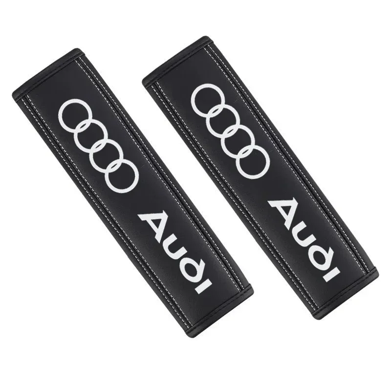 Кожаный автомобильный защитный чехол на ремень безопасности для Audi Sline A3 A5 A6 A4 A1 A2