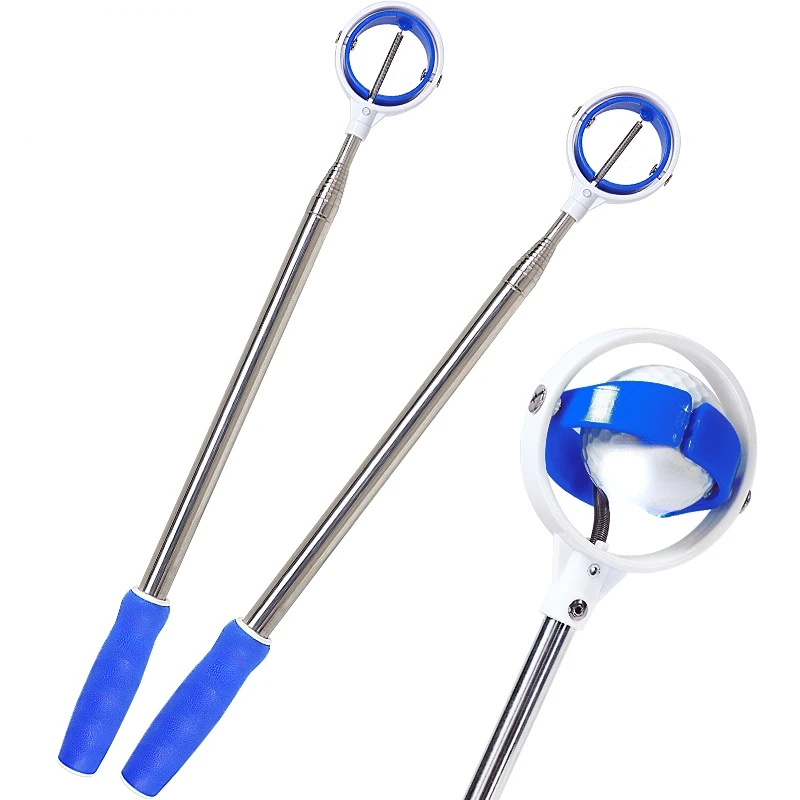 

Golf Ball Retriever 6/9/12/15ft Golf Ball Pick Up Grabber Ball Picker New Design Handle High Quality Factory Supply