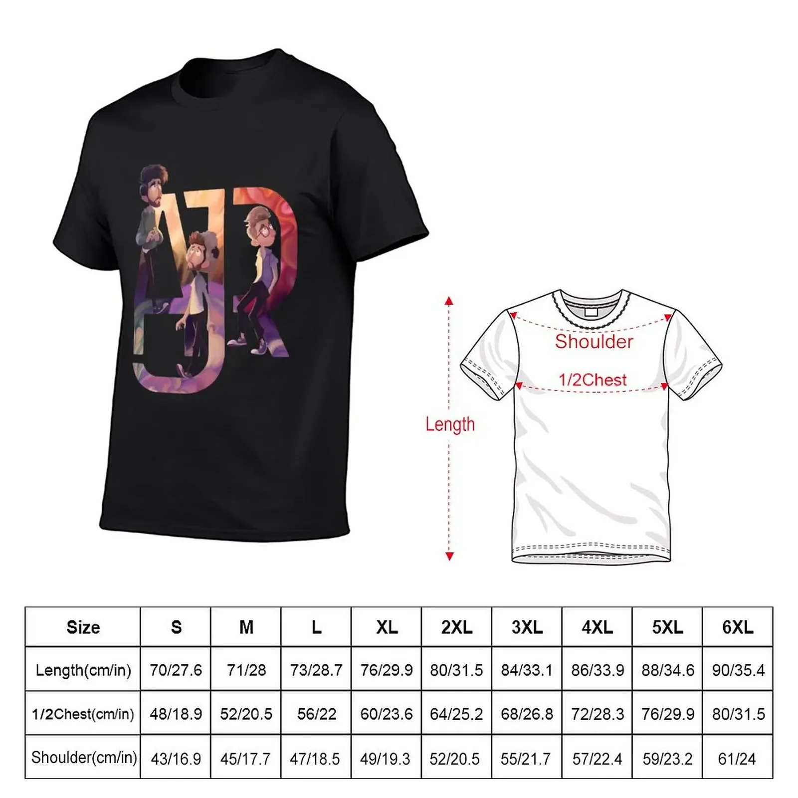 Ajr The Click Galaxy T Shirt Graphic Trending Unisex Youth Funny T-Shirt kawaii clothes plain for a boy men tshirt