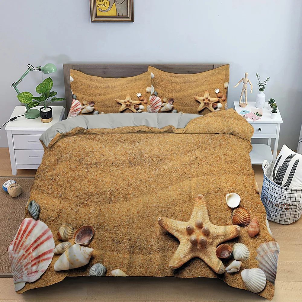 Постельное белье для пляжа с морскими звездами